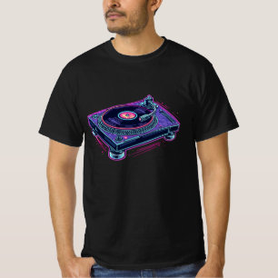 Turntable Vintag Audio LP Vinyl Record Player T-Shirt
