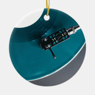 Turntable Vinyl Record Album Music Keramikornament