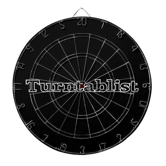 Turntablist Dartscheibe (vorne)