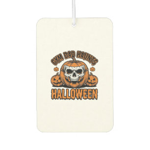 Turnvater Halloween Vintage Kürbis Schädel_1 Autolufterfrischer