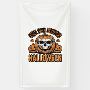 Turnvater Halloween Vintage Kürbis Schädel_1 Banner