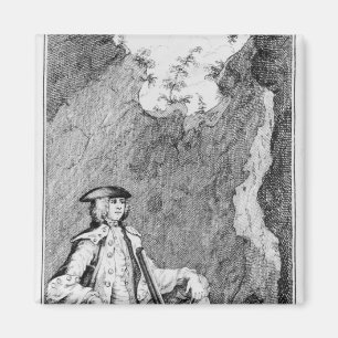 Turpin, als er sich in einer Höhle versteckte Magnet