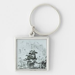 Turpins Flug durch Edmonton Schlüsselanhänger