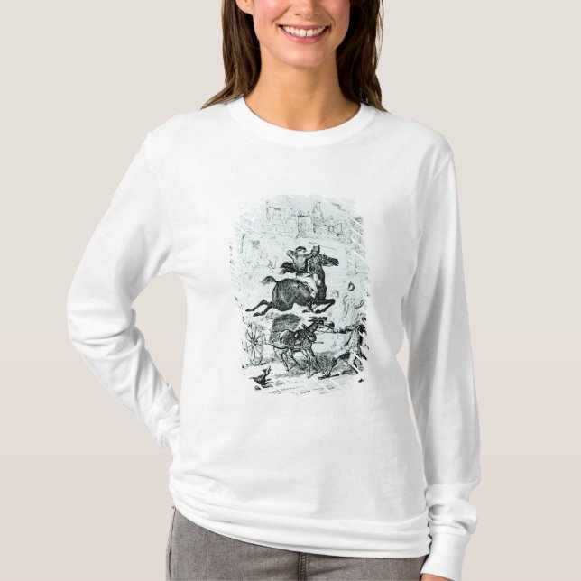 Turpins Flug durch Edmonton T-Shirt (Vorderseite)