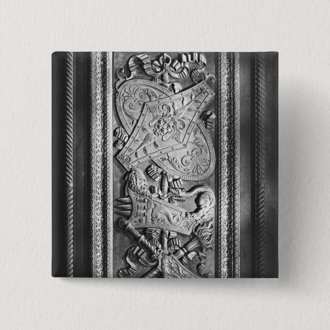 Türplatte, Art Henri II, c.1556 Button (Vorderseite)