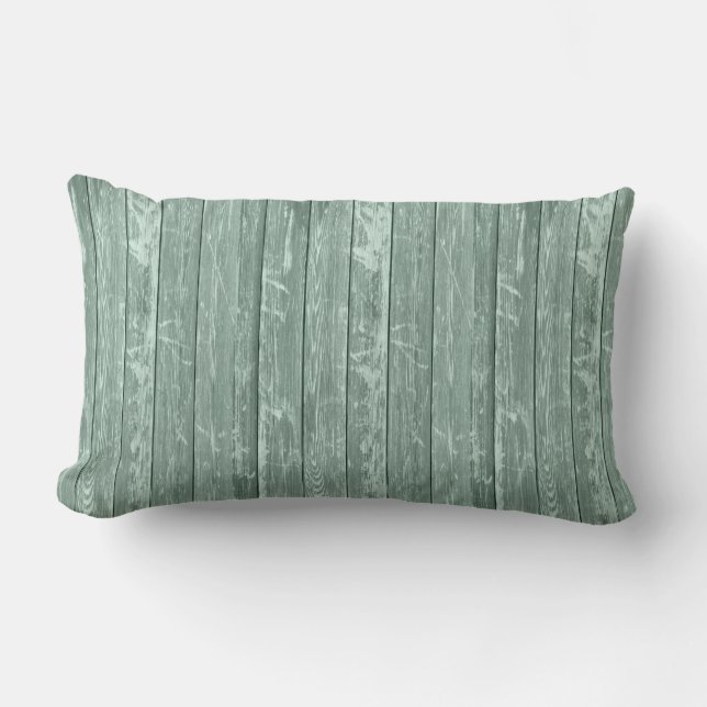 TURQUOISE BARNWOOD LENDENKISSEN (Vorderseite)