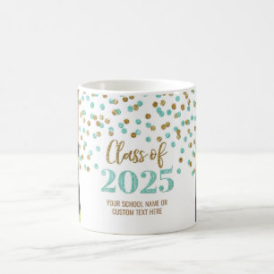 Turquoise Gold Class von 2025 Kaffee Tasse