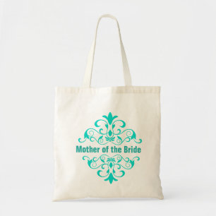 Turquoise Mutter der Braut Hochzeitstorte Tragetasche
