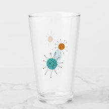 Turquoise Orange Franciscan Sternexplosion Mitte J