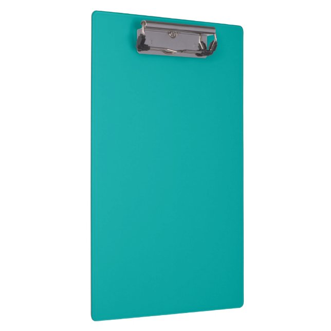 Turquoise Pfauenuntergrund für den Kunden Klemmbrett (Rechts)