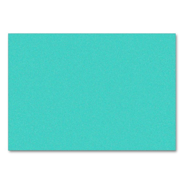 Turquoise Star Dust Tischnummer (Vorderseite)