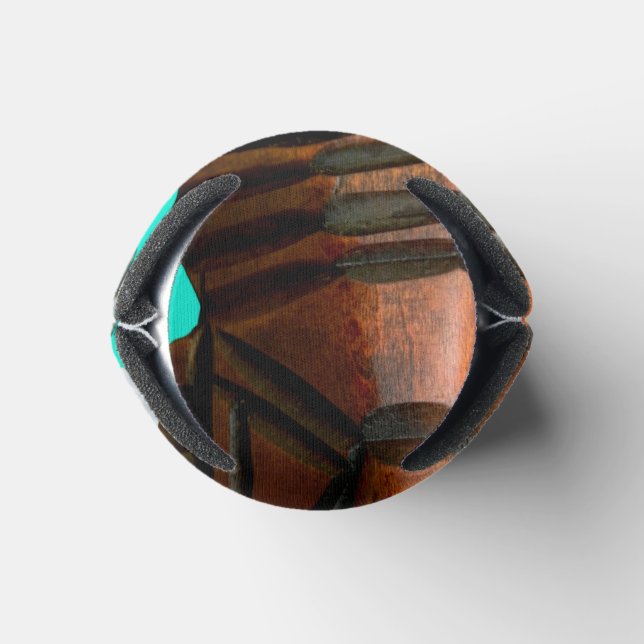 Turquoise Tiki Dosenkühler (Unterseite)