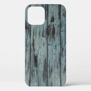 Turquoise Wood Design vintage Shabby Chic Geschenk Case-Mate iPhone Hülle
