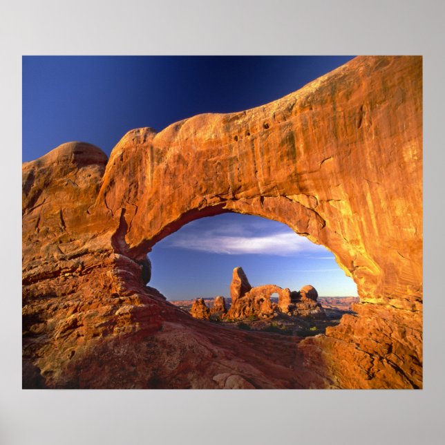 Turret Arch, Arches National Park, Utah, USA Poster (Vorne)