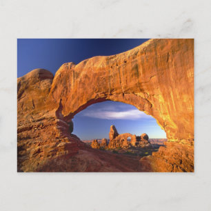 Turret Arch, Arches National Park, Utah, USA Postkarte