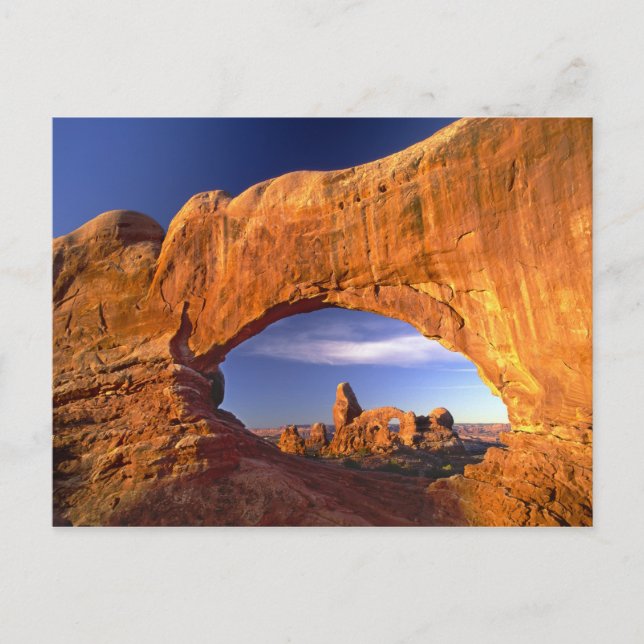 Turret Arch, Arches National Park, Utah, USA Postkarte (Vorderseite)