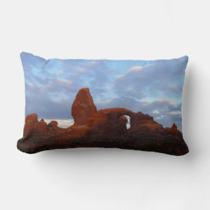 Turret Arch bei Sonnenaufgang I Arches National Pa Lendenkissen