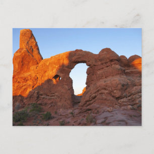 Turret Arch bei Sonnenaufgang II Postkarte