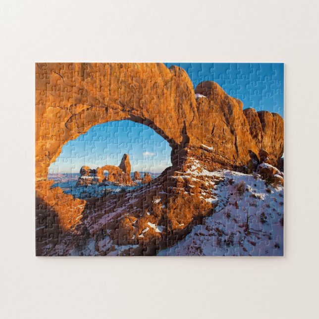 Turret Arch Utah. Puzzle (Horizontal)