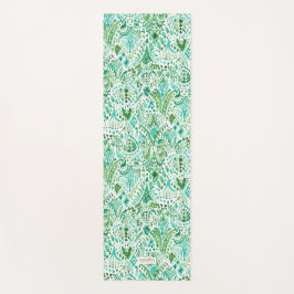 ' TURT grüne Aqua-Meeresschildkröte Stammes- Yogamatte