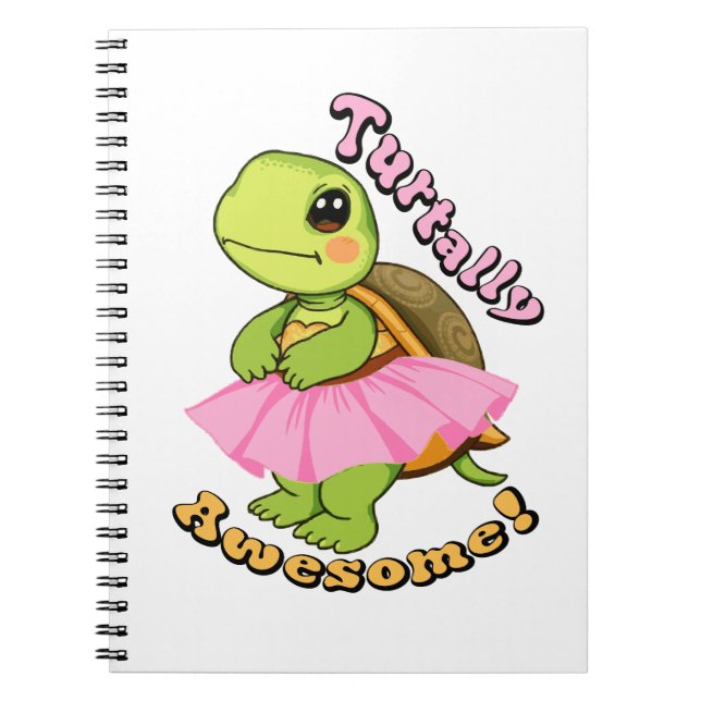 Turtally phantastisch, Wortspiel Notizblock (Vorderseite)