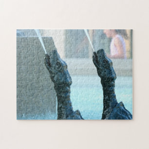 Turtelbrunnen Montreal. Puzzle