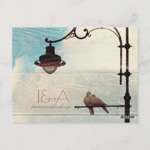 Turteltauben - Liebe und Treue Postkarte