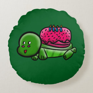 Turtle 2 rundes kissen