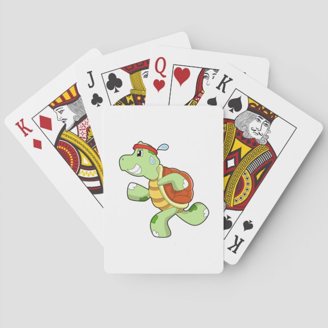 Turtle als Runner Spielkarten (Rückseite)