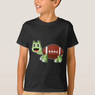 Turtle American Football Sports T-Shirt