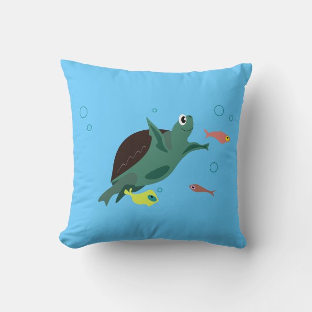 Turtle American MoJo Pillow Kissen (Vorderseite)