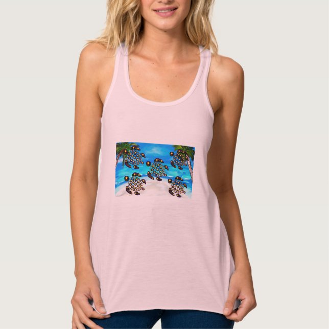Turtle Art Tank Top (Vorderseite)