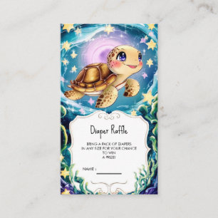 Turtle Baby Dusche Begleitkarte