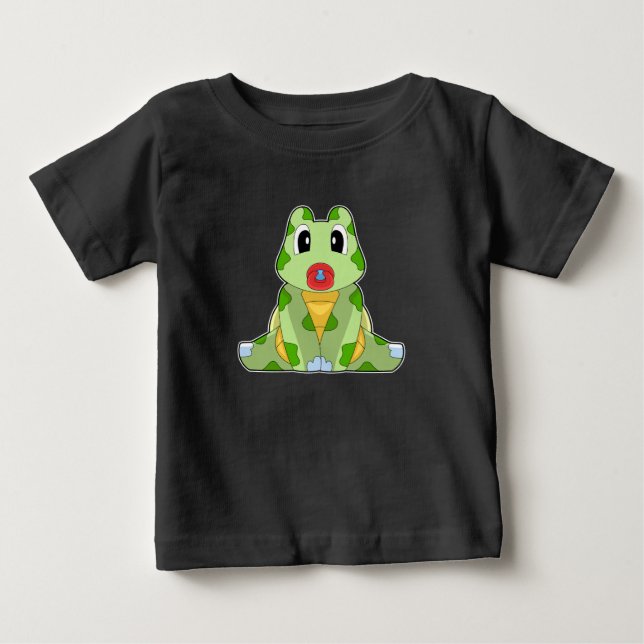 Turtle Baby Schnuller T-shirt (Vorderseite)