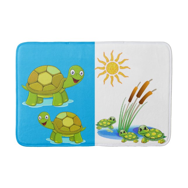 Turtle Bad Bathmat Badematte (Vorderseite)
