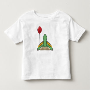 Turtle Balloon Kleinkind T-shirt