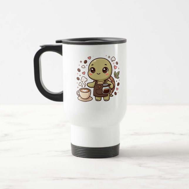 Turtle Barista Reisebecher (Links)