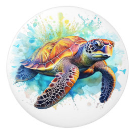 Turtle Beach Nautical Drawer Knobs Keramikknauf