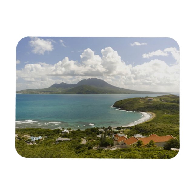 Turtle Beach, Südosthalbinsel, St. Kitts, Magnet (Horizontal)