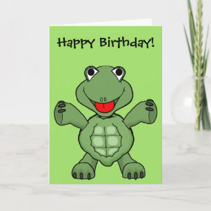 Turtle Birthday Karte