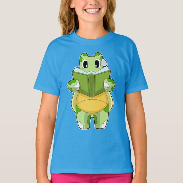 Turtle Book T-Shirt (Vorderseite)