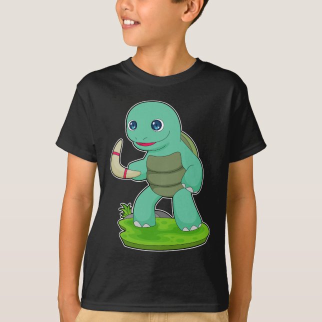 Turtle Boomerang T-Shirt (Vorderseite)