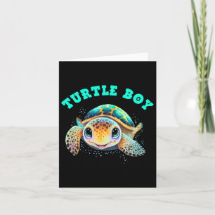 Turtle Boy Earth Day Lieblings Earth Day Karte