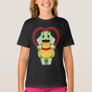 Turtle Braut Herz Hochzeit T-Shirt