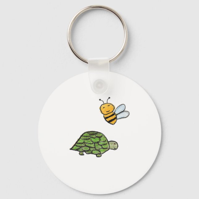 Turtle Bumblebee Schlüsselanhänger (Vorderseite)