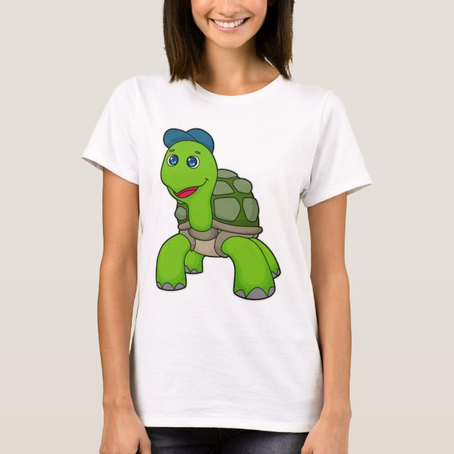 Turtle Cap T-Shirt (Vorderseite)