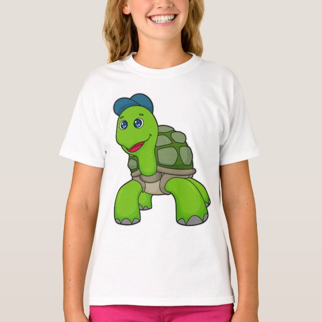 Turtle Cap T-Shirt (Vorderseite)