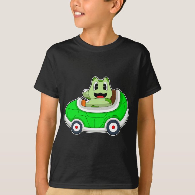 Turtle Car T-Shirt (Vorderseite)