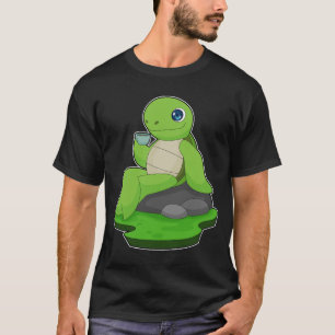 Turtle Coffee Cup T-Shirt