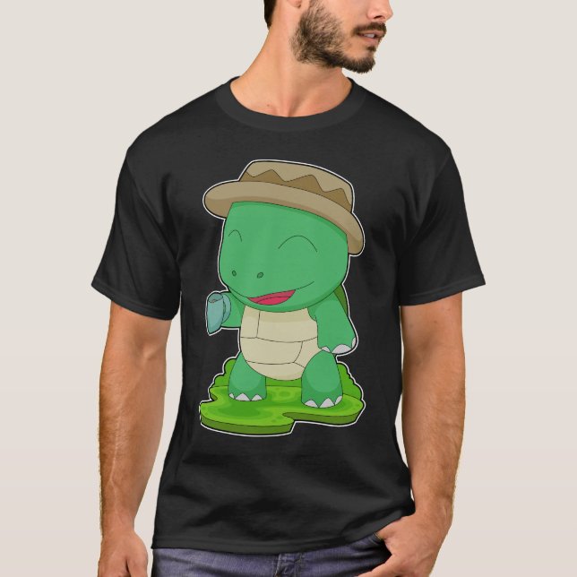 Turtle Coffee Cup T-Shirt (Vorderseite)